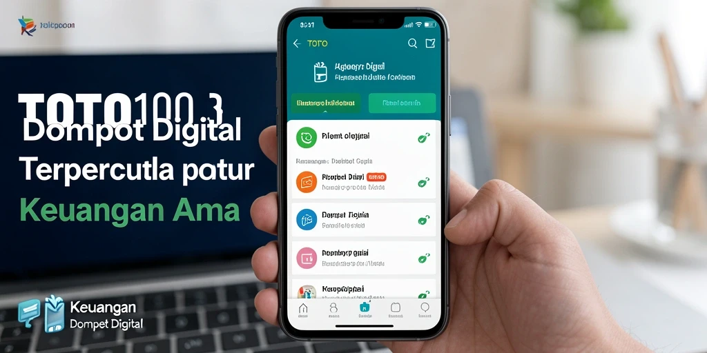 Tampilan antarmuka aplikasi TOTO1000 yang mudah digunakan.