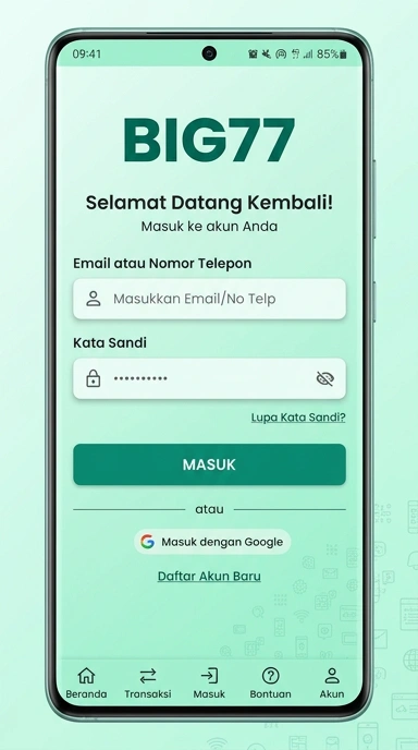 Panduan Masuk Akun big77 untuk Pengguna Android